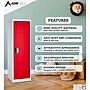 AdirOffice 48"H Single Tier Red Storage Locker (ADI629-01-RED-DL)~#|#~026FB777-6F06-4C3E-A82E7CEBB0C5DBAA_sc7