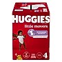 Huggies Little Movers Baby Diapers, Size 4, 120/Carton (53593)~#|#~029787C4-B968-4827-804DBEAD381E2EC3_sc7