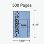Adams Record Book, 8.30" x 12.60", Blue, 500 Sheets/Book (ARB712CR5)~#|#~02995E64-4E7E-468A-8016E08AE653C2E8_sc7