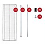 Alera 6-Shelf Commercial Wire Shelving Kit, 72" x 48" x 18", Silver (ALESW664818SR)~#|#~02D6B64B-0B56-42CA-A277783FEE86F102_sc7