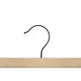 Nahanco 14" Wood Skirt/Slack Hanger With Clips, Natural, 100/Pack (21014RC)~#|#~02D6F112-99E4-47ED-A51C77360980EDC9_sc7