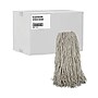 Unisan® Mop Head, Premium Standard Head, Cotton Fiber, 32 oz, White, 12/Case~#|#~02DC2E5E-7D5B-409C-BEBF141E72C0FB85_sc7