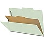 Medical Arts Press Pressboard Classification Folder, 1 Divider, 2" Expansion, Legal Size, Pale Green, 10/Box (DV-T52-14-3PGN)~#|#~02F2D79C-A219-49E0-ABF3657258BCC914_sc7