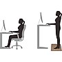 M+A Matting TuffComfort Anti-Fatigue Commercial Standing Desk Floor Mat, 2' x 6', Coal Black (5230232272107)~#|#~02F4E938-77BF-4540-B8E19D16691C012A_sc7