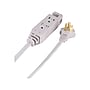 Staples 3‑Outlet Indoor Extension Cord – 8 ft. Power Cable with Safety Covers, Gray~#|#~030B4C97-6361-4BC9-8BF8C49908CF4805_sc7