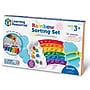 Learning Resources Rainbow Sorting Activity Set, Assorted Colors (LER3378)~#|#~03111599-EEF7-411C-92956DA388ED4D57_sc7