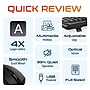 Delton KBM20 Wired Large Button/Key Keyboard and Optical Mouse Combo, Black (DKMBG20-U) ~#|#~032D65DB-5C7E-4EE5-A322EB94A873BDB2_sc7