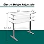 Workplace 2.0 55"W Electric Rectangular Adjustable Standing Desk with Micro Movements, White (WP62092)~#|#~0354729A-8D4D-4C59-9536AF90198B1CA7_sc7