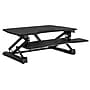 Mount-It! 36"W Electric Adjustable Standing Desk Converter with USB Charging Port, Black (MI-7927E)~#|#~035B39C8-640B-4DCB-92E405D6D7706212_sc7
