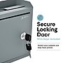 AdirOffice Steel Multipurpose Drop Box Interoffice Mailbox, Medium, Gray (631-02-GRY-PKG)~#|#~035BBA70-D82F-40BD-98D708E82F381633_sc7