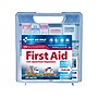 First Aid Only QuickTreat First Aid Kit, Plastic Case, 50 People, 370 Pieces (91407)~#|#~035D8584-EB74-4EAA-8B56FB280C42E7B4_sc7