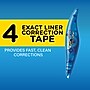 BIC Wite-Out Exact Liner Correction Tape, White, 4/Pack (WOELP418)~#|#~0376B370-624C-4370-9B4050BA8DFA9359_sc7