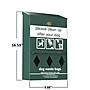 Furloo Wall-Mounted Pet Waste Roll Bag Dispenser, 800 Bag Capacity, Green (FLO13R-D-G)~#|#~037E2829-9850-4DB0-85C168E2E8A70EF7_sc7