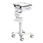 Mount-It! MedHub Powered Height-Adjustable Medical Cart Workstation with Power Kit & Built-In Power Strip, White/Gray (MI-16056)~#|#~03A39B3C-9DB6-4BE6-A7441D6D70EB61A1_sc7