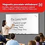 TRU RED™ Magnetic Steel Dry Erase Board, Satin Frame, 5' x 3' (TR61176)~#|#~03AFE79F-0B13-48C7-B22061B6040E51D9_sc7