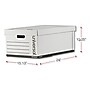 Universal Medium Duty Corrugated File Box with Lift Off Lid, Legal Size, White, 12/Carton (UNV95221)~#|#~03B18EE2-F2D6-4028-97CAF1AD79755A7C_sc7