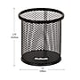 Mind Reader Metal Pen Holder, Black, 3 Pieces/Set (CLIPMESH3-BLK)~#|#~03B7292C-5564-4995-934B33FD1710425C_sc7