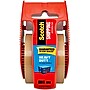 Scotch Heavy Duty Shipping Packaging Tape with Dispenser, 1.88" x 22.2 yds., Tan (143)~#|#~03DC692A-971D-40A6-A723DC624CD1E661_sc7