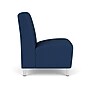 Lesro Ravenna Vinyl Guest Chair, Armless, Patriot Plus Imperial Blue/Brushed Steel (RV1102.FBS-01PPIB)~#|#~03EA6636-51C2-4AF1-AB790ABA74E47557_sc7