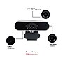 OTM Essentials HD Elite 1920 x 1080 Webcam, 2 Megapixels, Black, 3/Pack (OB-AJK-3PK)~#|#~03EE309E-B2F9-4B10-A8B7B9A970F5B599_sc7