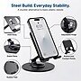 Uncaged Ergonomics Swivel Cell Phone Stand with 360° Rotation and Adjustable Tilt, Foldable Metal Design, Black (SPS-Black)~#|#~040C0612-1D7F-41A6-8248B0DCC85C4792_sc7