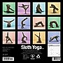 2027 Willow Creek Sloth Yoga 7" x 7" Monthly Wall Calendar, Assorted Colors (64214)~#|#~040FC91D-1784-45AE-9A03487CB25D3F7B_sc7