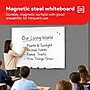 TRU RED™ Magnetic Steel Dry Erase Board, Satin Frame, 4' x 3' (TR61175)~#|#~0415D702-0326-491F-A30D3037D6427E8D_sc7