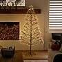 Nearly Natural Pre-Lit Artificial Halloween Black Starburst Tree, 6' (T5410)~#|#~041E9D71-406E-4994-A3A79177C53B1097_sc7