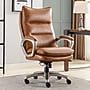 La-Z-Boy Jenkins Ergonomic Bonded Leather Swivel Executive Big & Tall Chair, Brown (60075-CAM)~#|#~043D12E1-A7BF-422B-86800FDCAFF3D744_sc7