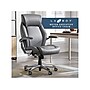 La-Z-Boy Meyer Ergonomic Bonded Leather Swivel Executive Chair, Gray (60082-GRY)~#|#~0441750F-1DDF-4603-8271DC74A18F6F14_sc7