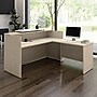 Bush Business Furniture Arrive 72"W L Shaped Reception Desk with Counter, Natural Elm (ARV009NE)~#|#~044B0789-0C6D-4E60-9E213DC770D20E0C_sc7