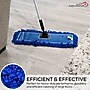 BISON LIFE Kleen Handler Microfiber Dust Mop Head, 6.75" x 24", Blue, 12/Pack (BPES-LEBDM-24-12)~#|#~044C0F51-401C-41AF-837A3E0086DE934C_sc7