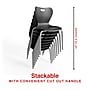 Staples Polypropylene 16" Student Chair, Black, 4/Box (ST63541)~#|#~04695A03-C729-425D-A87BEEF5605C5325_sc7