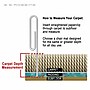 E.S. Robbins Anchormat Chair Mat for Medium Pile Carpets, 66"W x 60"H, Clear~#|#~046D8559-2704-4F42-BA0A7572BA147EE4_sc7
