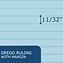 Roaring Spring Paper Products Enviroshades Steno Pad, 6" x 9", Gregg Ruled, Blue, 80 Sheets/Pad, 4 Pads/Pack (ROA12284)~#|#~047AB5BE-BF82-4F32-ACE2ADAA374563B3_sc7