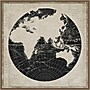 Amanti Art World News Map II by Elizabeth Medley Framed Canvas Wall Art Print, 30" x 30" (A42678299438)~#|#~0483D857-7E3B-4E5E-95A8097D81F2EABF_sc7