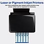 Avery Waterproof Laser/ Inkjet Wraparound Labels, 1.25" x 9.75", White, 40 Labels/Pack (22845)~#|#~04934BED-DE26-4A55-AF75EA8816FE4549_sc7