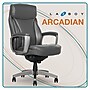 La-Z-Boy Arcadian Ergonomic Bonded Leather Swivel Executive Chair, Gray (51446)~#|#~0495E13C-44CD-42CB-A8CFF16C2E960F08_sc7
