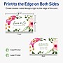 Avery Rectangle Single Rounded Corner Business Cards, Matte White, 80/Pack (19479398867)~#|#~04C684C9-5C2E-4184-B4FC90B4FE2F9706_sc7