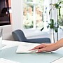 Smead Large Vegan Leather Anti-Slip Desk Pad, 36" x 17", Light Blue (64830)~#|#~04CCBD19-2E97-4A1E-B03684D824F0A1EB_sc7