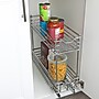 Household Essentials Glidez Steel Organizer, Chrome (HHC20721-1)~#|#~04D87AC8-B772-4FEF-92CE867CF5A22D90_sc7