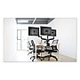 Alera® AdaptivErgo Heavy-Duty Articulating Triple Monitor Arm with USB, 32", Black~#|#~04E02D10-ACF1-4A6E-8A4CCD9E39E0CBF8_sc7