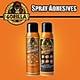 Gorilla Multi Purpose Craft Glue Spray Adhesive, 14 oz., Clear (6301502)~#|#~04E5D347-D2CC-4D05-92922015D8E81596_sc7