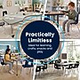 Flash Furniture Wren Rectangular Activity Table, 60" x 24", Height Adjustable, Light Gray Top/Silver Frame (XUA2460RECLGTPC)~#|#~0501D189-B10A-4EB6-94D692129F7A7830_sc7