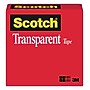 Scotch Transparent Clear Tape Refill, 0.75" x 72 yds., 3" Core, Clear (600-342592)~#|#~050C9D21-33C9-4A71-B7360D3B09036A8F_sc7