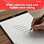 STAPLES Legal Pads, 8.5” x 11”, Wide Ruled, Perforated, 50 Sheets/Pad, 12‑Pack~#|#~052CC53F-CB34-4316-9A92A4953B7F7F64_sc7