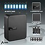 AdirOffice 30-Key Cabinet with Combination Lock and Key Tags, Black (682-30-BLK-689-PKG)~#|#~05397A8D-B00D-4609-83CD32DBF6848A69_sc7