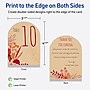 Avery Arched Integrated Cards, Matte Kraft Brown, 100/Pack (19479398966)~#|#~053BF509-AB0B-44BF-B5A43B7C8B4E7287_sc7