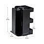 Mind Reader Plastic 8-Compartment Cup and Condiment Carousel Countertop Organizer, Black (CUPOSPIN-BLK)~#|#~0540128D-D740-4DE6-AEC0191D7AA6C6EA_sc7