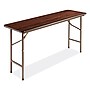 Alera Wood Folding Table, Rectangular, 59.88w x 17.75d x 29.13h, Mahogany (ALEFT726018MY)~#|#~054BBD67-8261-4329-8CEC851F921A779D_sc7